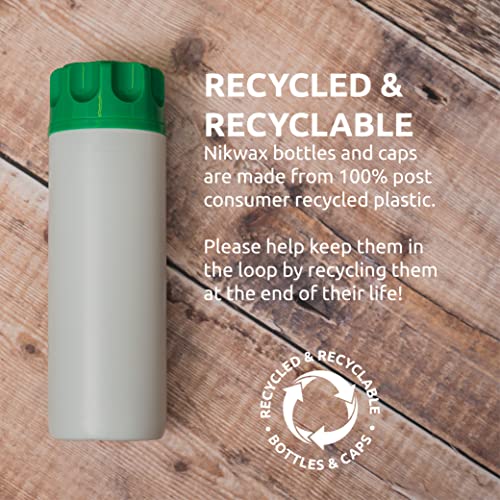 Nikwax Tent & Gear, Tent & Gear Duo-Pack, 500ml, SolarWash & SolarProof, Cleaning & Waterproofing Spray, Cleaner, Restores DWR Water Repellency on Outdoor Fabric, Rain Fly, Backpacks