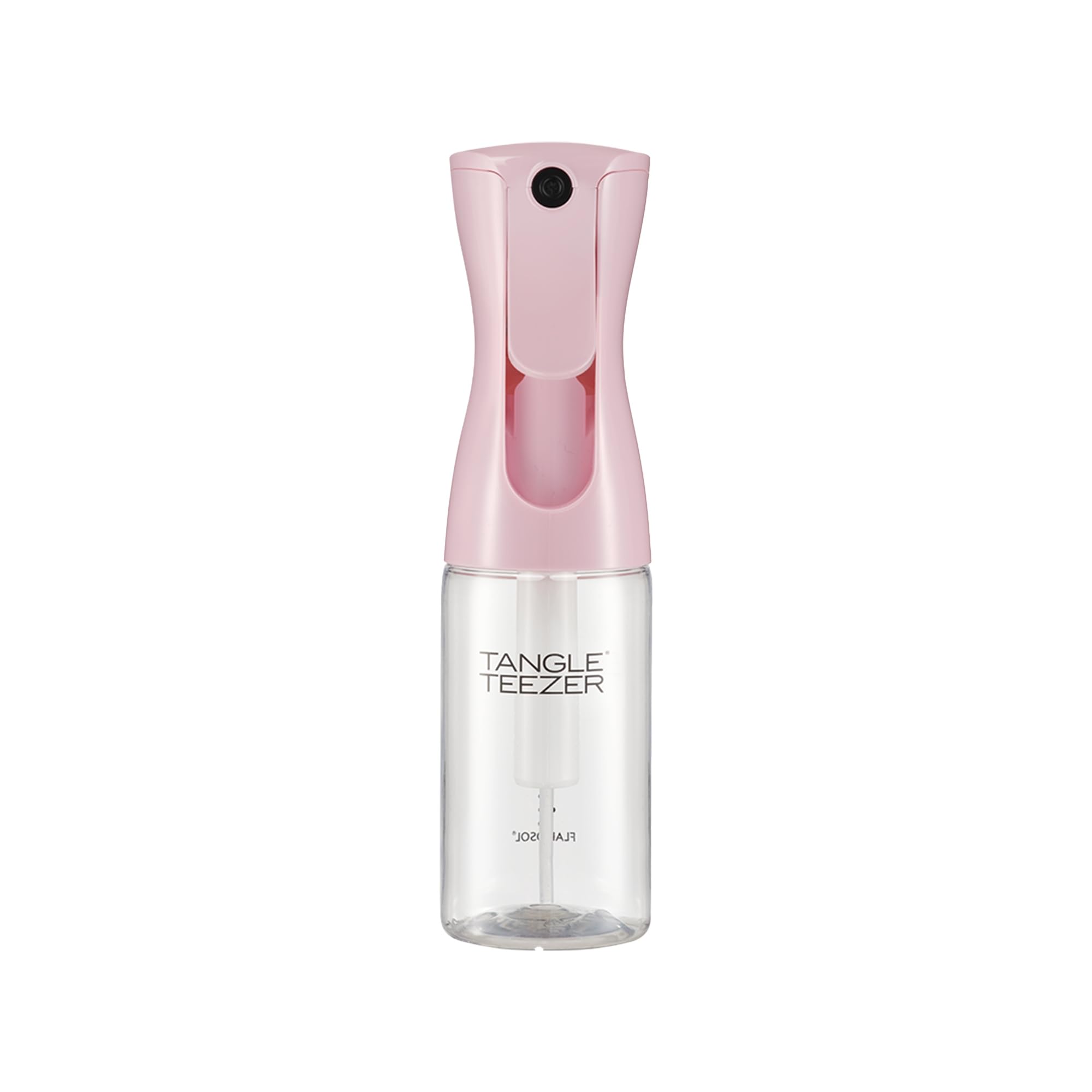 TANGLE TEEZER Travel-Size Fine Mist Continuous Spray Bottle, Reusable and Refillable, for Hair Detangling and Styling, 6.1 oz, Millennial Pink