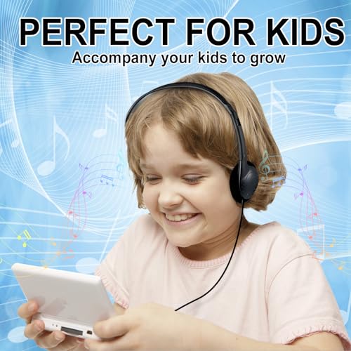 CN-Outlet Classroom Headphones Bulk 10 Pack for School,Libraries,Students,Adult, Individually Bagged Wholesale Disposable Headphones Classroom Earphones(Black) (Black, 10 Pack)