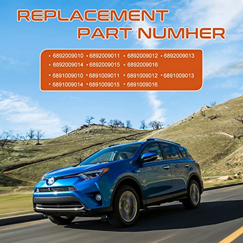 ISINSWIFT Electric Tailgate Power Lift Support Shock Strut Compatible with Toyota Highlander 3.5L 2014-2019 Replace OE# 68910-09120, 68910-09022, 68920-09020, 68920-09021 Pack of 2…