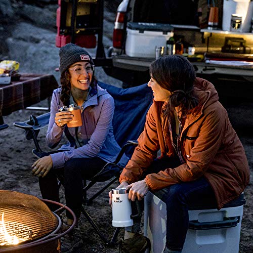 Stanley Adventure Big Grip Beer Stein, 24oz Stainless Steel Beer Mug, Double Wall Vacuum Insulation, Matte Black