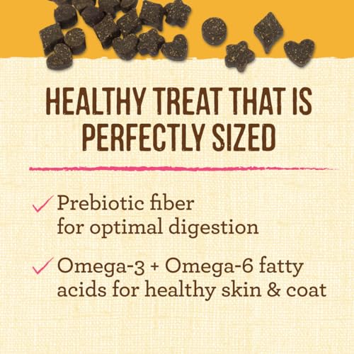 Merrick Lil’ Plates Grain Free Small Dog Treats, Natural Training Treats For Small Dogs, Lil’ Chunky Chicken - 5 oz. Pouch