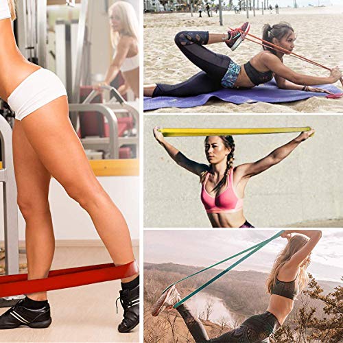 Pull Up Bands, Resistance Bands for Men & Women, Pull Up Assist Bands Exercise Bands Workout Bands for Working Out, Body Stretching, Physical Therapy, Muscle Training - Black