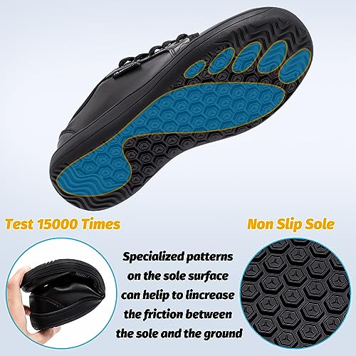 HOBIBEAR Women's Fashion Sneakers Barefoot Shoes Men Minimalist Zero Drop Sole Wide Width Casual Walking Shoes Lightweight Comfortable Brown