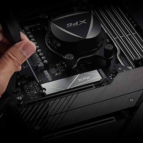 XPG GAMMIX S50 CORE PCIe Gen4 x4 1TB M.2 2280 NVMe Internal Solid State Drive, Up to 3500 MB/s (SGAMMIXS50C-1000G-CS)