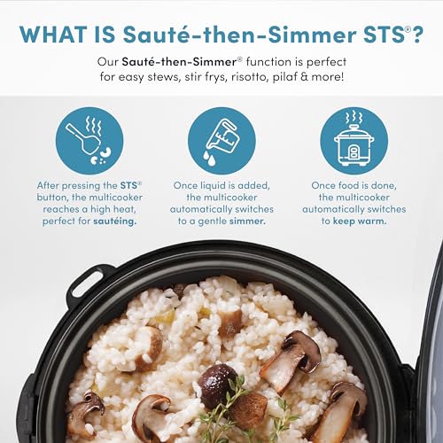 Aroma Professional ARC-1230B Grain, Oatmeal,Slow Cooker, Saute, Steam, Timer, 10 Cup Uncooked/20 Cup Cooked, Black
