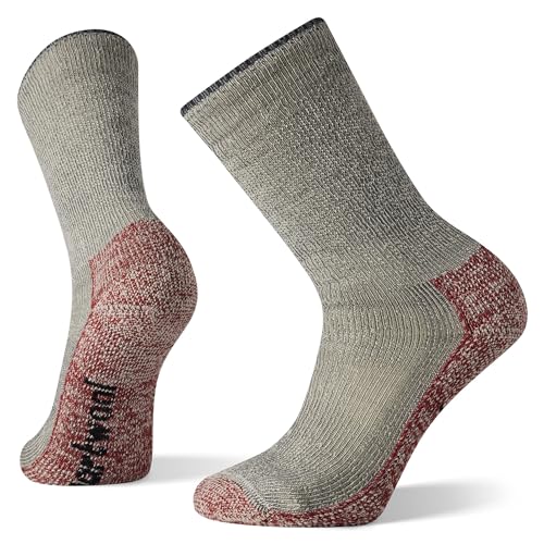 Smartwool SW013300003S Mountaineer Classic Edition Maximum Cushion Crew Socks Charcoal S