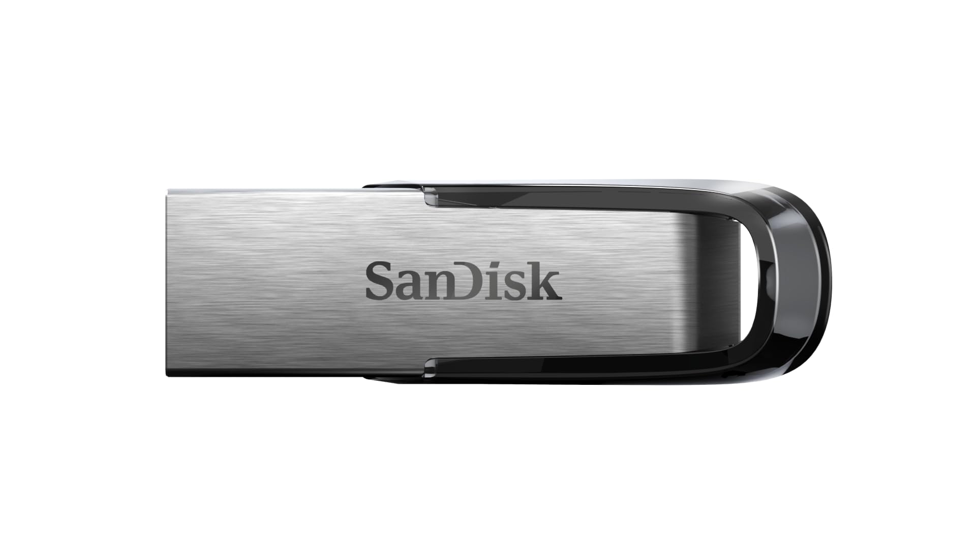 SANDISK 128GB Ultra Flair USB 3.0 Flash Drive, SDCZ73-128G-G46, Black
