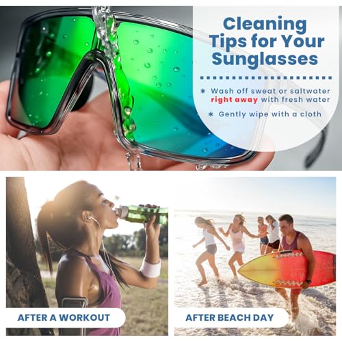 ER00 F26 Polarized Sunglasses Women Men Fishing Running Outdoor Sport Gifts Padel beach