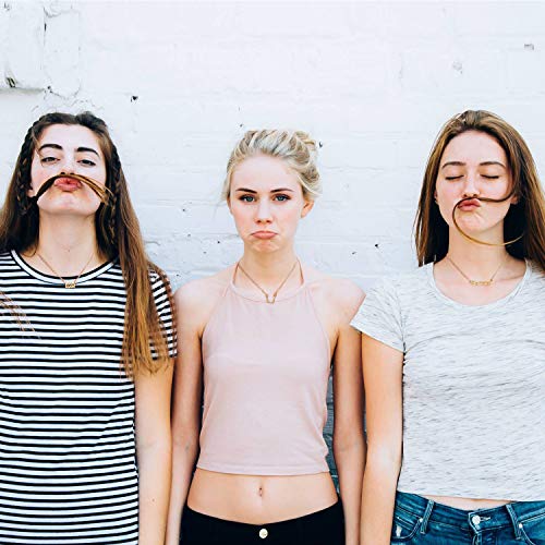 PANTIDE 3Pcs Scorpio Zodiac Layer Necklaces for Women Retro Silver Plated 12 Constellation Pendant Exquisite Letter Horoscope Old English Zodiac Sign Necklace for Birthday Gifts(Silver)