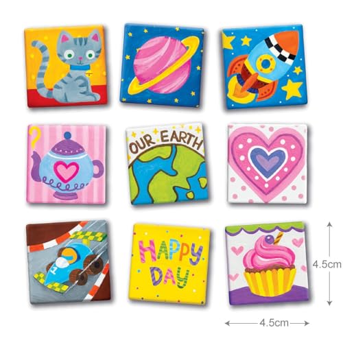 4M Magnetic Mini Tile Art, Art & Crafts DIY Kit, For Boys & Girls Ages 8+