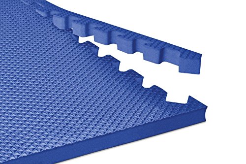 Norsk Solid Blue 3/4" Sport Foam Mats - EVA Foam Interlocking Tiles