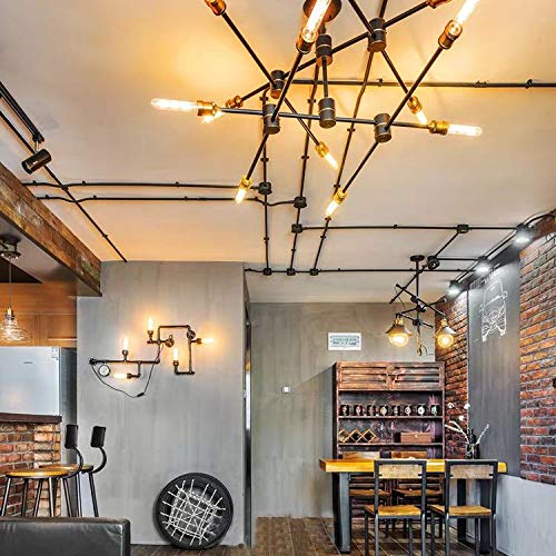 YFXRLIGHT Dimmable T10 LED Bulbs Warm White 2700K LED Tubular Edison Light Bulbs 4W Tube Vintage Led Bulbs 40 Watt Equivalent,E26 Base, LED Filament Retro Bulb for Desk Lamp, Pendant Lights,6 Pack