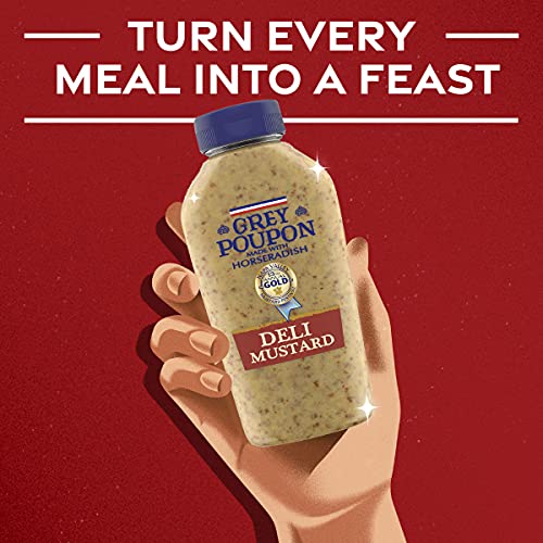 Grey Poupon Deli Mustard (10 oz Squeeze Bottle)