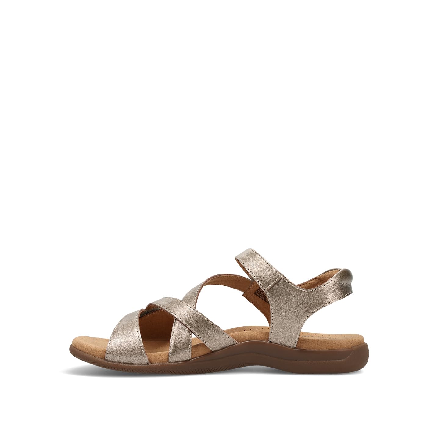 Taos Footwear Women's Big Time Champagne Sandal 7 (M) US