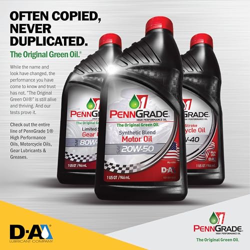 PENN GRADE 1, 71506, Synthetic Blend High Performance Oil SAE 10W-30, 1 Quart
