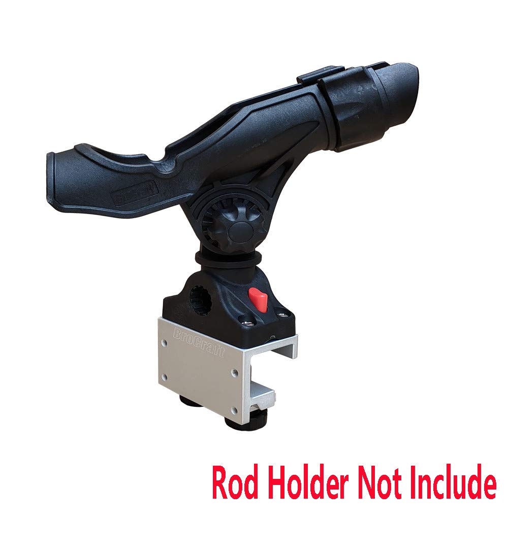 BroCraft Alumacraft Boat Rod Holder Mount / AlumaTrac Bracket (Generation 3)