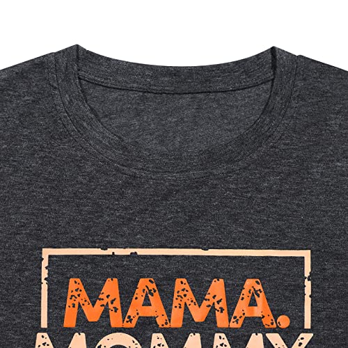 Mama Shirts for Women | Mama Mommy Mom Bruh Shirt | Funny Mom Life Tee | Mothers Day T Shirt Gift Casual Top