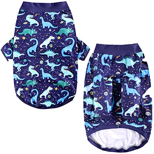 Dog Pink Sleeveless T Shirt Unicorn Rainbow Prints Dog Vest Shirt Soft Stretchy Summer Clothes for ExtraLarge Dog Boys Girls Shirt (3X-Large,Unicorn)