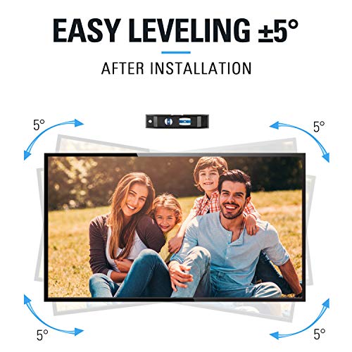 Mounting Dream UL Listed Lockable RV TV Mount for Most 17-43 inch TV, RV Mount for Camper Trailer Motor Home Boat Truck, Full Motion Unique One Step Lock RV TV Wall Mount, VESA 200mm, 44 lbs, MD2210
