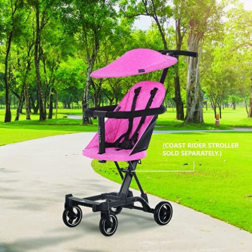 Dream On Me Coast Rider Stroller Canopy for Dream On Me Coast Rider Stroller, Black