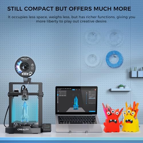 Official Creality Ender 3 3D Printer with Resume Printing Function and Stable Power Supply, High Precision Printing and High-standard V-profiles DIY 3D Printers Printing Size 8.66*8.66*9.84 inches