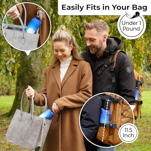 TUMELLA Strongest Windproof Travel Umbrella (Compact, Superior & Beautiful), Small Strong but Light Portable and Automatic Folding Rain Umbrella, Durable Premium Grip, Fits Car & Backpack