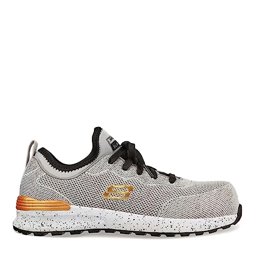 Skechers womens Bulkin Balran 108033 Industrial Shoe, Black, 10 US
