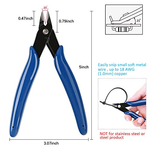 YHYZ 3PCS Precision Tweezers Set, Upgraded Anti-Static Stainless Steel Precise Tweezers (Fine, Curved, Flat), Perfect for Craft, Electronic, Soldering, Model, Hobby, Jewelry Making, Laboratory