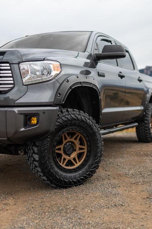 Rough Country Defender Fender Flares for 2014-2021 Toyota Tundra - A-T11411