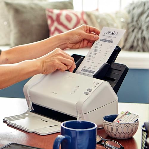 Brother High-Speed Desktop Document Scanner, ADS-2200, Multiple Scan Destinations, Duplex Scanning (Renewed Premium)