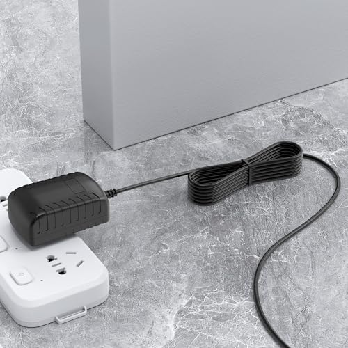 PGENDAR Wall AC Adapter Power Cord Compatible Compatible with RESTECK,Vellax,Medcursor,Mirakel,InvoSpa Shiatsu Back Shoulder and Neck Charger Power Supply 12V??Only Fit Compatible with 12V ??