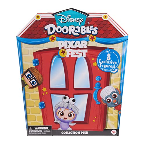 Disney Doorables Walt Disney World 50th Anniversary Collection Peek, Blind Bag Inspired Mini Collectible Figures, Kids Toys for Ages 5 Up, Amazon Exclusive by Just Play