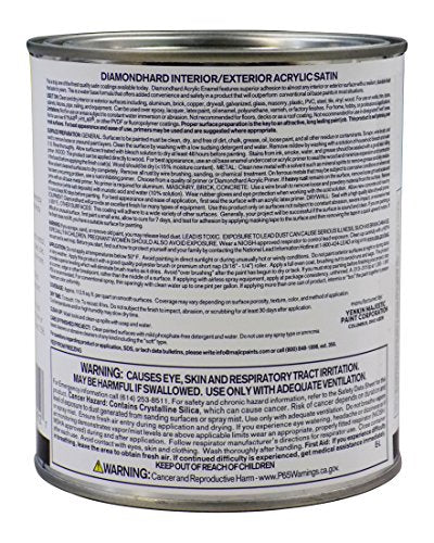 Majic Paints Interior/Exterior Satin Paint, RePurpose your Furniture, Cabinets, Glass, Metal, Tile, Wood and More, Ivory Flake, 2-Quart