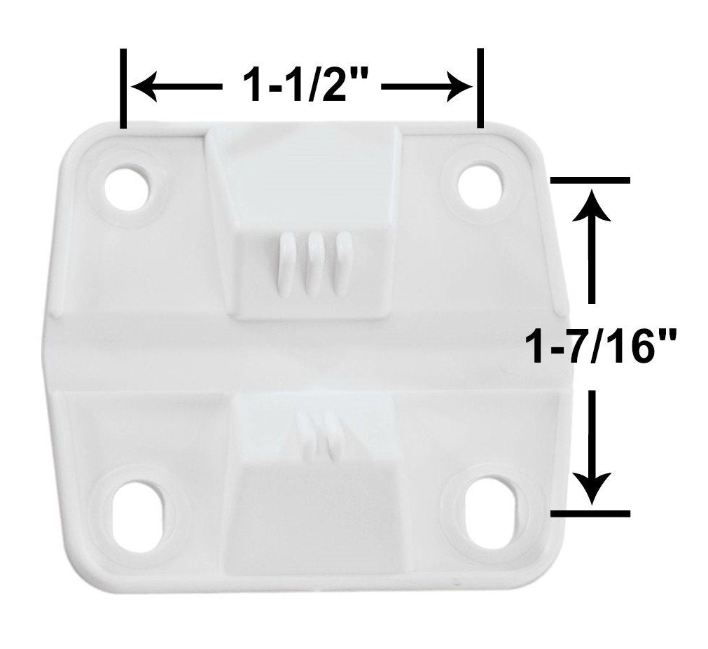 Coleman Cooler Replacement Hinges (2-Pack), Perfect Fix for Damaged Hinges, Includes 2 Durable Plastic Hinges & 8 Mounting Screws, Suitable for Assorted Coleman Cooler Models