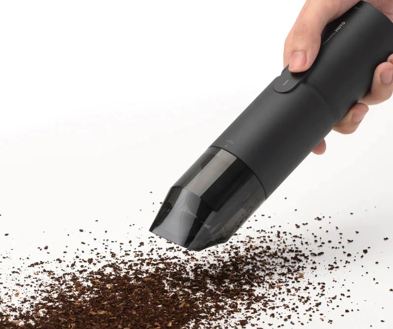 HOTO Handheld Vacuum Cleaner Cordless, Desk Vacuum Cleaner Compressed Electric Air Duster 15000Pa Suction, 4-in-1 Portable Vortex Vacuum Dust Buster Air Blower for Computer, Keyboard