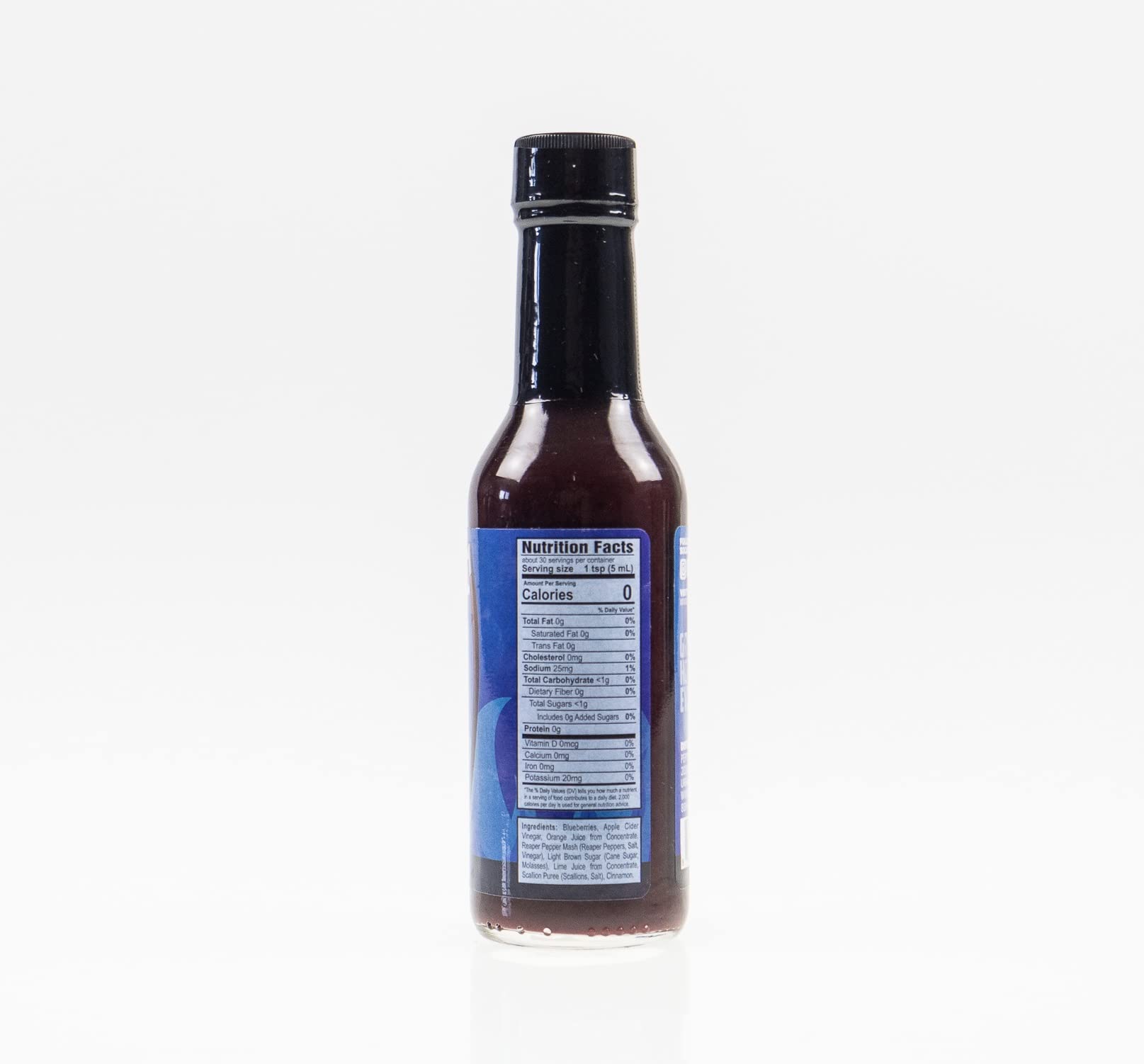 Pepper Joe’s Blueberry Carolina Reaper Hot Sauce – Premium Carolina Reaper Hot Sauce – Made with a World’s Hottest Chili Pepper and Ripe Blueberries – 5 Ounces