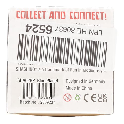 SHASHIBO Shape Shifting Box - Award-Winning, Patented Fidget Cube w/ 36 Rare Earth Magnets - Transforms Into Over 70 Shapes, Download Fun in Motion Toys Mobile App (Artist Series - Mystic Ocean)