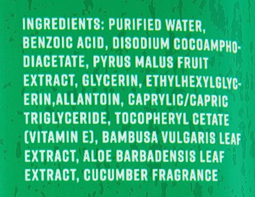 Simpleaf Flushable Wet Wipes Cucumber Eco-Friendly, Paraben & Alcohol Free | Hypoallergenic & Safe for Sensitive Skin | Soothing Aloe Formula | (4 x 25 Counts Convenient Pack) 100 Counts Total