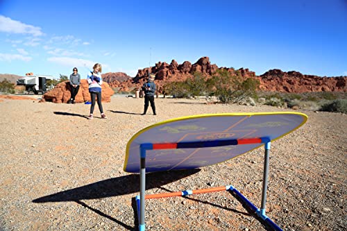 TruCast | Ultralight Weight Folding Packable Outdoor Game | Practice or Learn to cast in Your Backyard or backlands (Game ONLY)