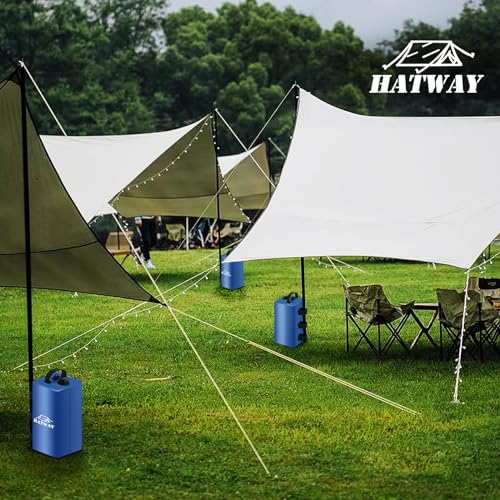 Hatway Canopy Water Weight Bag,88 LBS Water Tent Weights Set of 4 Leg Weights for Pop Up Canopy,Gazebo,Canopies,Tent-4 * 10L-Black