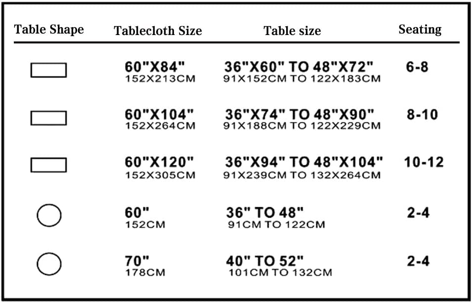 Wewoch Beige Rectangle Tablecloth Wrinkle Resistant Washable Fabric Table Cloth for Dining,Kitchen, Parties Weddings and Outdoor Use 60 Inch by 84 Inch