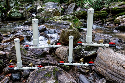Hydraulic Ram Pump 1/2" (Tiny) Pump Water Off Grid from Creeks and Streams without Fuel or Electricity