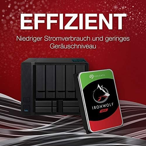 Seagate IronWolf Pro 10Tb NAS Internal Hard Drive HDD – 3.5 Inch Sata 6GB/S 7200 RPM 256MB Cache for Raid Network Attached Storage, Data Recovery Rescue Service (ST10000NE0004)