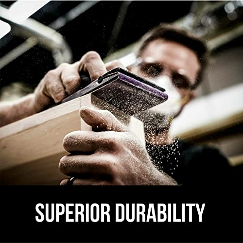 3M Advanced Sandpaper, 20 Sheets, 220 Grit, 3M Pro Grade Precision, Features No-Slip Grip Backing, 9-in x 11-in, For Sanding Wood, Drywall, or Metal, Can be Used on Wet or Dry Surfaces (26220CP-P-G)