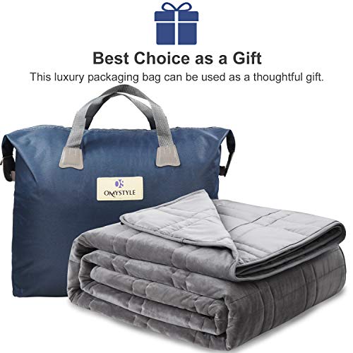 Double-Sided Weighted Blanket King Size 30lbs(88''x104'', All Season Use), Warm Short Plush and Cool Tencel Reversible Weighted Blanket, California King Size for Adults & Couple - Carry Bag Included