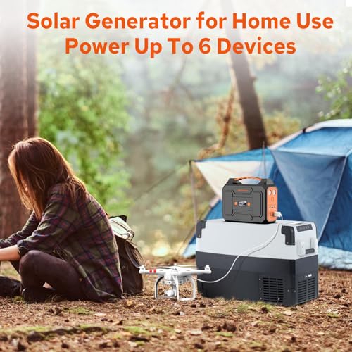 Portable Power Station 100W Portable Generator 146Wh 39600mAh External Lithium Battery Pack with USB C Out, 110V Portable Power Pack with AC Outlet Power Bank for Camping Home Use RV Vanlife