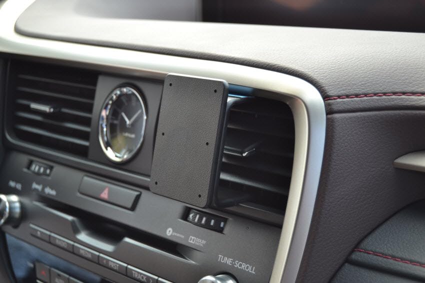 Scosche ProClip Center Dash Mount Compatible with 2016-2022 Lexus RX Series with StuckUp Universal Phone Mount Bundle