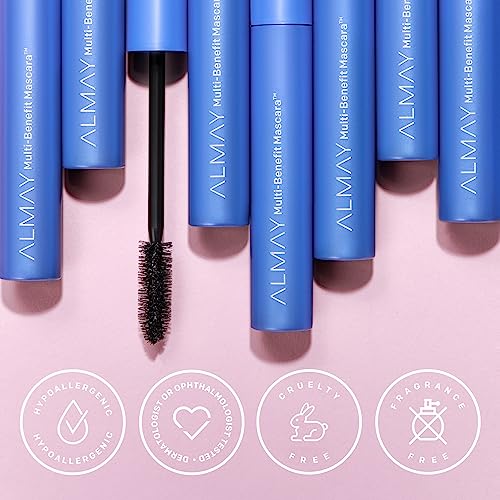 Almay Multi-Benefit Mascara and Eyeliner Duo Value Pack, Black Brown