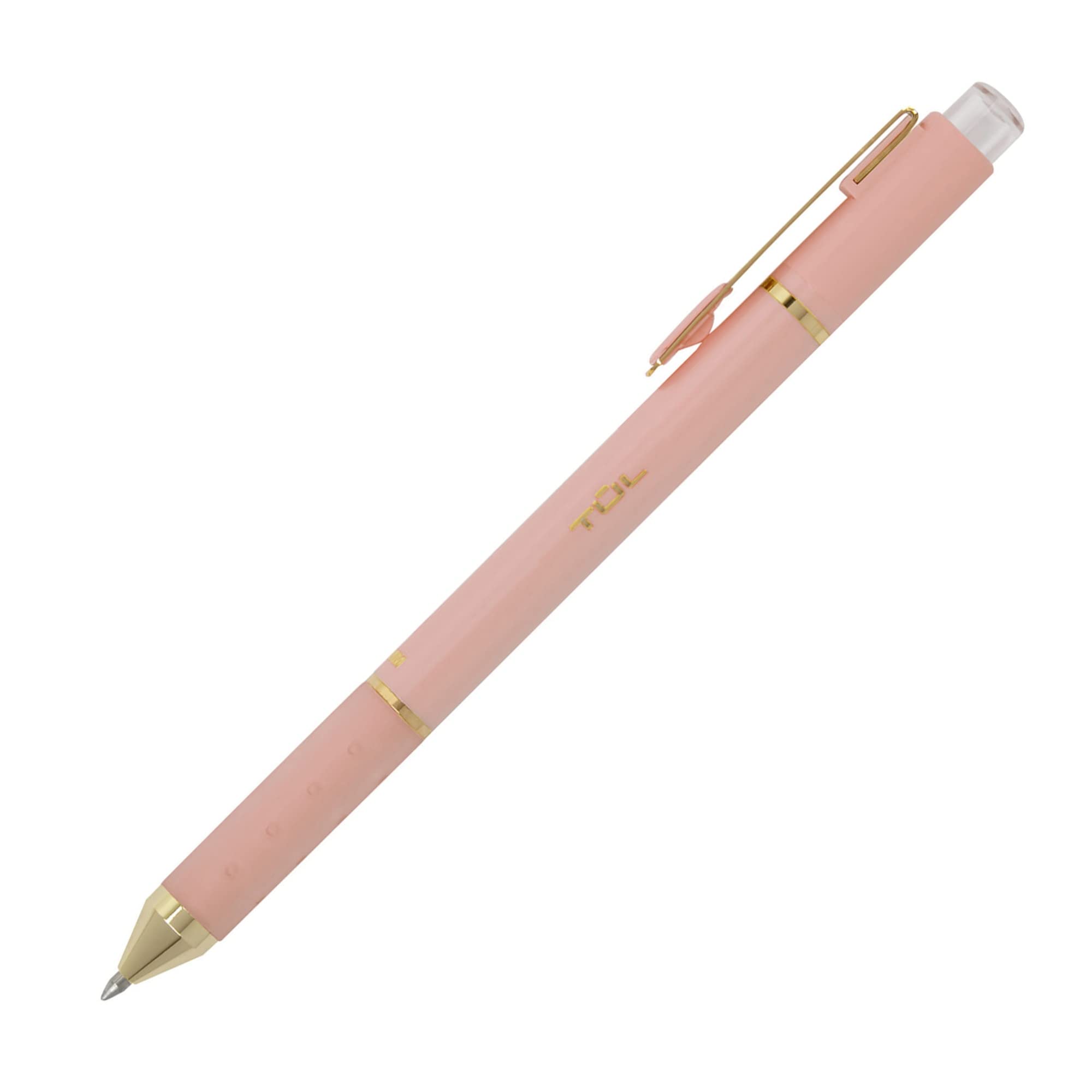 TUL® GL Series Retractable Gel Pens, Medium Point, 0.8 mm, Assorted Barrel Colors, Assorted Metallic Inks, Pack Of 4 Pens